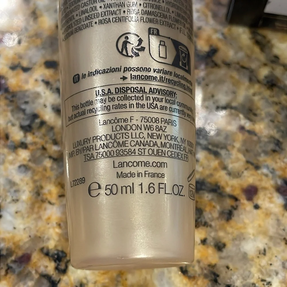New Lancome Paris Absolue Sample Travel Trial Cream Toning Lotion and Serum